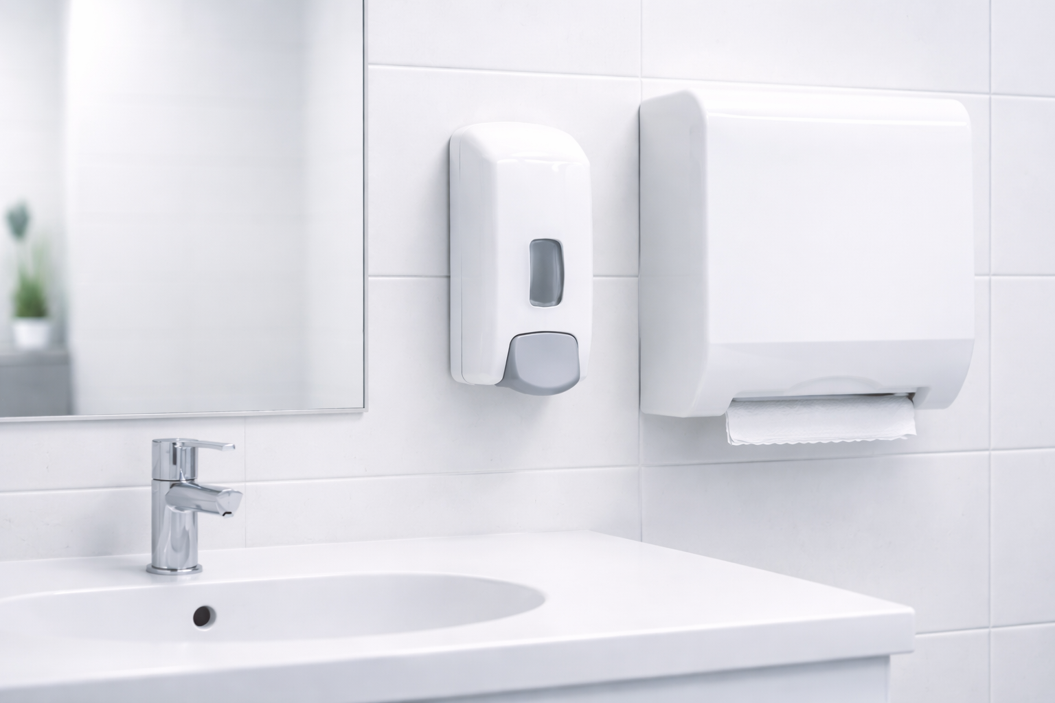 Dispensadores, toalleros y secamanos claves para un baño más higiénico